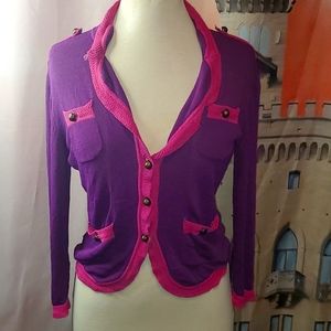 Anna sui × james coviello cardigan